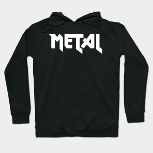 metal logo Hoodie